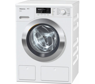 MIELE WKG120 Washing Machine - White & Chrome MIELE WKG120 Washing Machine - White & Chrome